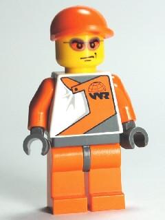 LEGO Minifigure-Official 2-World Racers-WR015-Creative Brick Builders